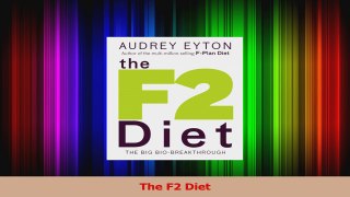 Read  The F2 Diet PDF Online