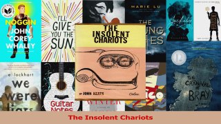 Read  The Insolent Chariots Ebook Free