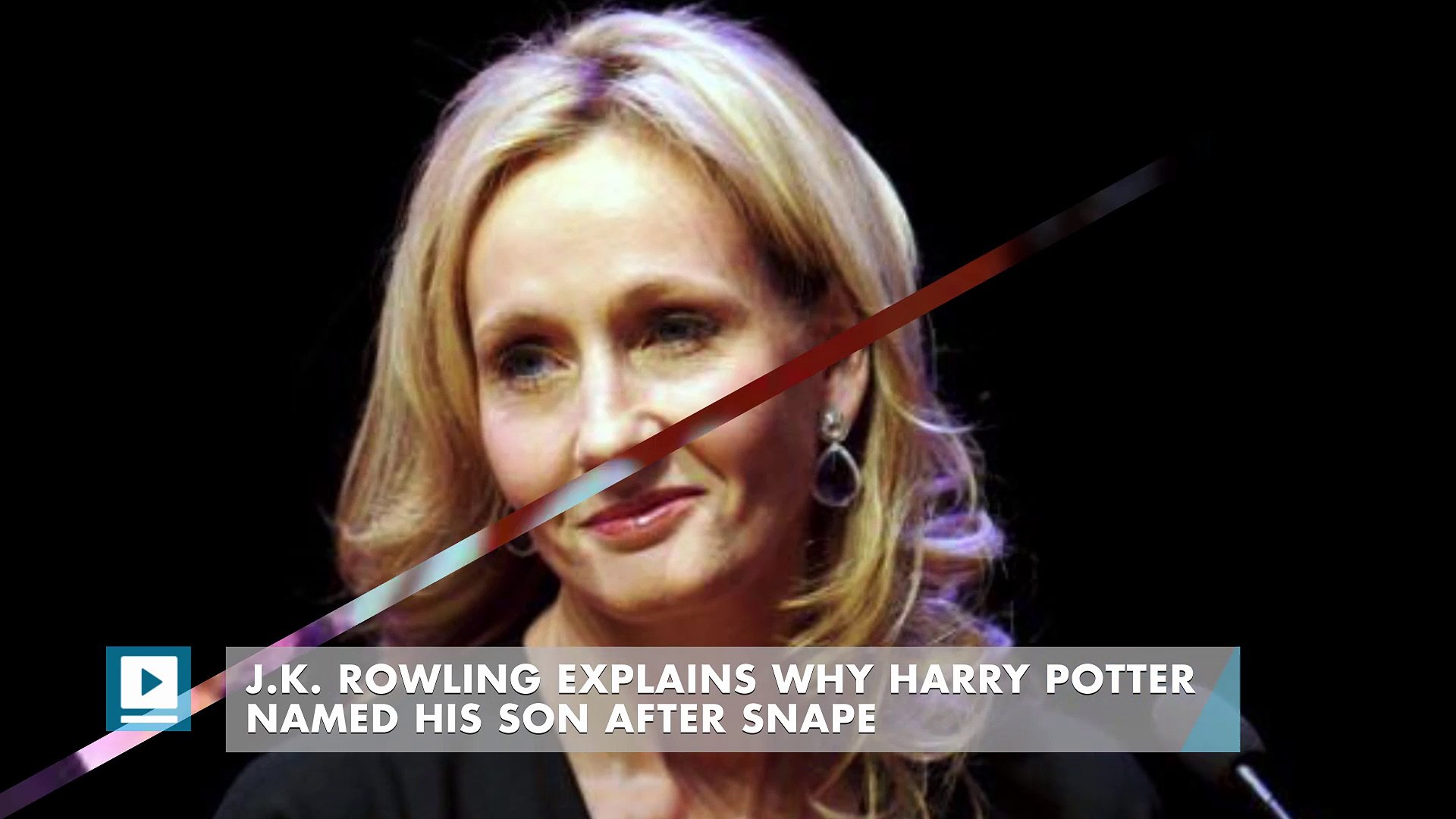 ⁣J.K. Rowling explains why Harry Potter named his son after Snape