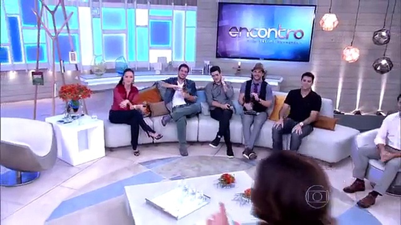 Vídeo Show acompanha gravação de Felipe Andreoli para o Encontro