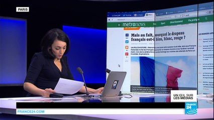 Un hommage bleu, blanc, rouge