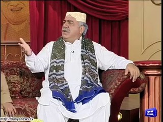 Azizi Doing Funny Parody of Khursheed Shah - Hilarious!