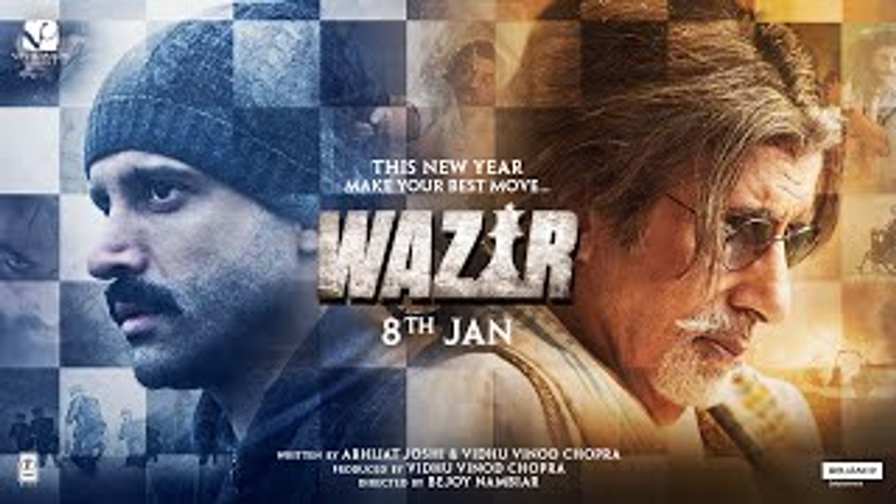 Wazir - HD Hindi Movie Trailer [2016] Amitabh Bachchan - Farhan Akhtar - John Abraham
