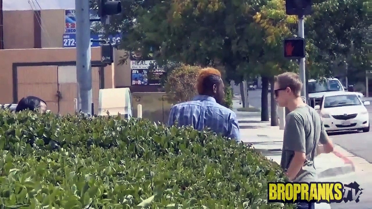 The Uppercut Punch Prank In The Hood Gone Wrong 2014