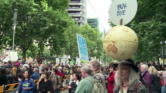 Marches pour le climat: l'Australie donne le coup d'envoi