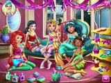 ᴴᴰ ♥♥♥ Disney Princess Game Movie Disney Princesses Pyjama Party Baby videos games for kid