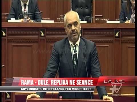 Rama - Dule, replika në seancë - News, Lajme - Vizion Plus