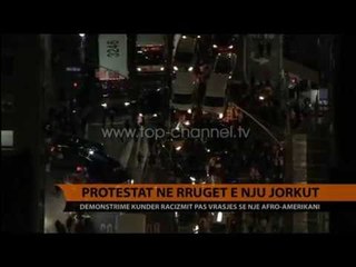 Protesta në rrugët e Nju Jorkut - Top Channel Albania - News - Lajme
