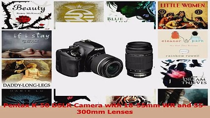 BEST SALE  Pentax K50 DSLR Camera with 1855mm WR and 55300mm Lenses