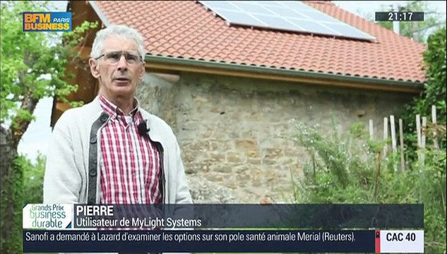 Grands Prix business durable 2015: MyLight Systems est le lauréat de la catégorie Transition Énergétique – 27/11