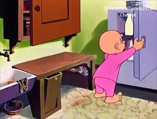 Sylvester and Elmer Fudd in BACK ALLEY OPROAR Part 1