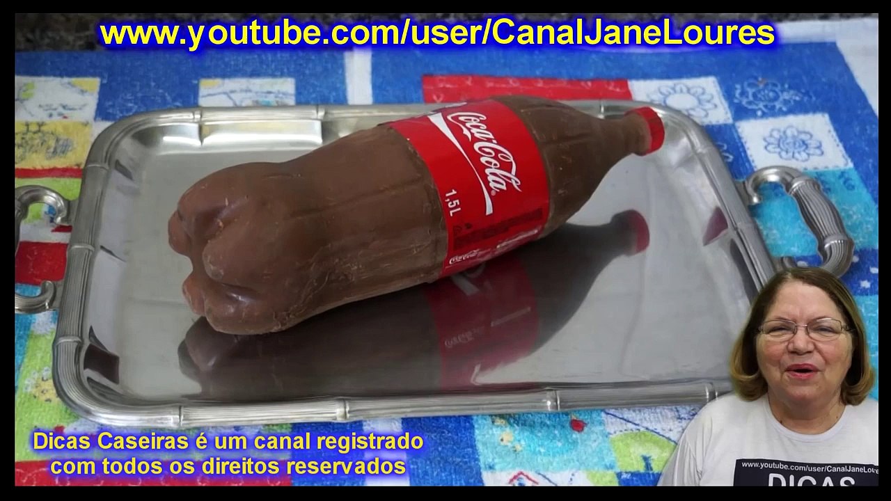 DICAS CASEIRAS - BOLO PRESTIGIO NA GARRAFA COCA COLA