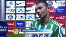 Entrevista a Rubén Castro tras el Levante (0-1) Real Betis