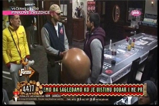 Klosar umisljeni napada Staniju! Kako je Kristijan izasao gnjide dobile vetar u ledja! Farma 6 /27.11.2015.