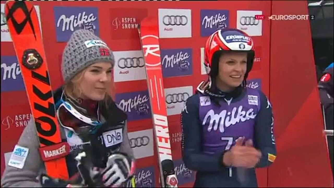 Ski Alpine 2015-16 World Cup Womens - GS Aspen 2^ Run 27.11.2015