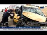 تيسمسيلت : حادث سير يودي بحياة شيخ ويخلف ستة مصابين ببلدية سبعين