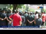 سيدي بلعباس: عمال مديرية الغابات يحتجون عقب وفاة زميلهم أثناء تأديته واجبه المهني