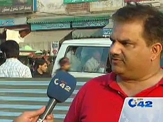 SNGPL pipeline burst due to Orange Line Metro Project