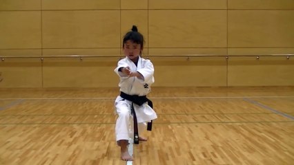 7 Year Old Girl Karate Master ¦ Incredible Kankudai Demo