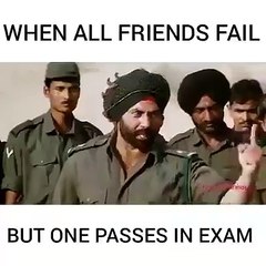 When All Friend Fail And Only One Pass Only