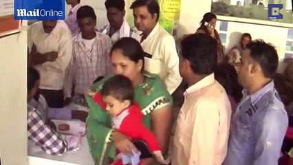 India's heaviest baby weighs in at nearly 15lbs