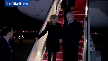 Israeli Prime Minister Netanyahu arrives in Washington