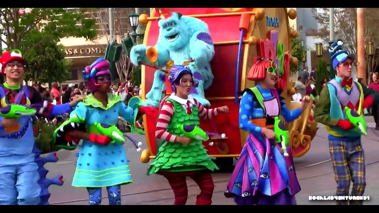 Popular Pixar Play Parade & Disney California Adventure videos