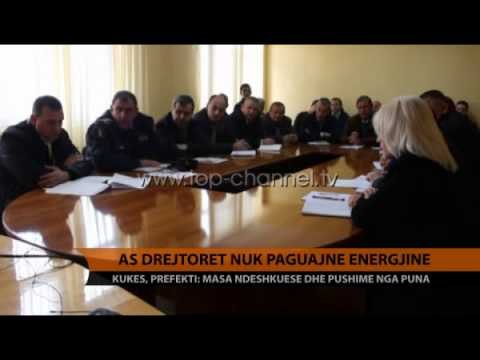 As drejtorët nuk paguajnë energjinë - Top Channel Albania - News - Lajme