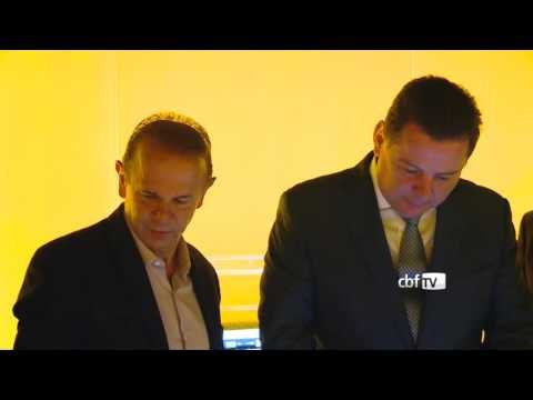 Governador de Goiás, Marconi Perillo, visita o Museu Seleção Brasileira