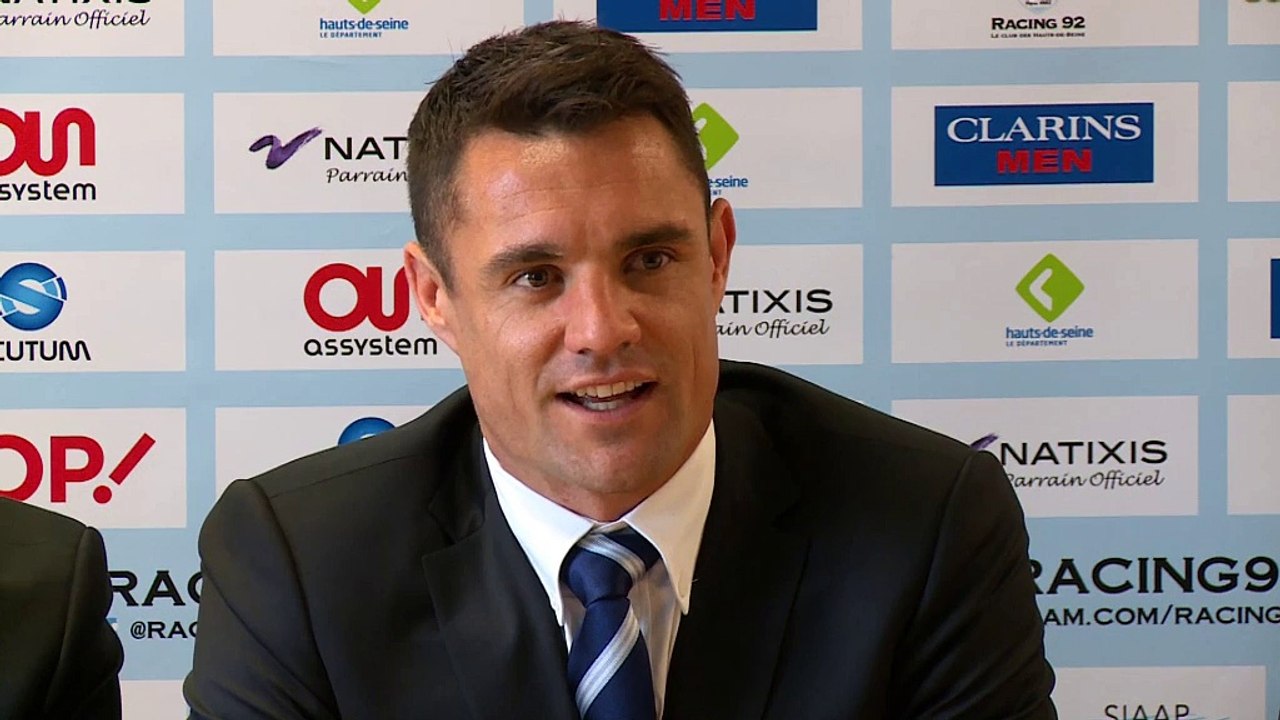 Racing-Métro 92 - Dan Carter : "Je veux m'intégrer au plus vite"