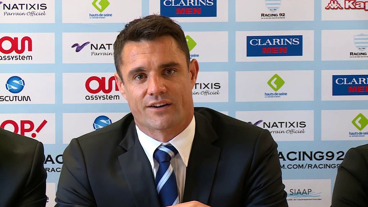 Racing-Métro 92 - Dan Carter fait son arrivée