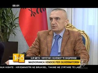 7pa5 - Mazhoranca vendos per guvernatorin - 9 Dhjetor 2014 - Show - Vizion Plus