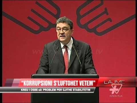 Florian Raunig për korrupsionin në Shqipëri - News, Lajme - Vizion Plus