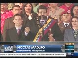 Maduro envió mensaje a la FANB