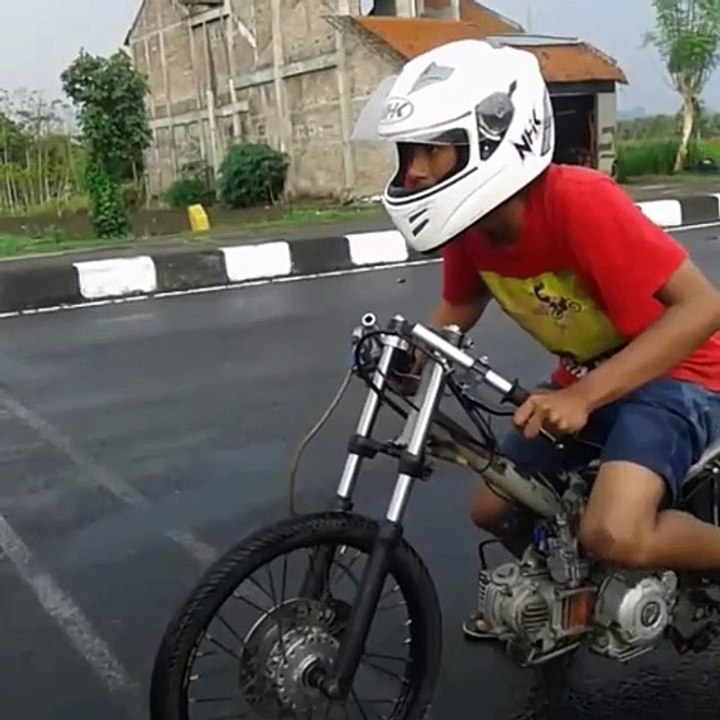 Setting Motor Bebek 4Tak 130cc Saat Wet Race Untuk Balapan Liar Dan Drag Bike Part 1