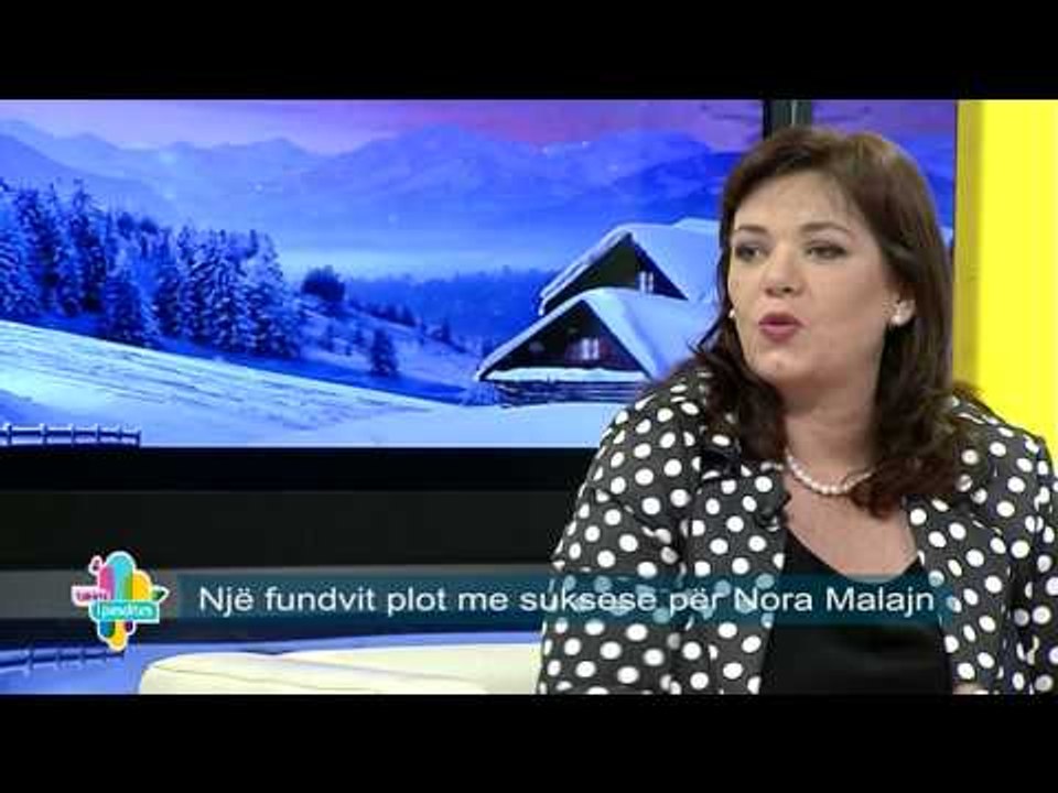 Takimi i pasdites - Nora Malaj, “Gruaja e vitit ne politike”! (15 dhjetor 2014)