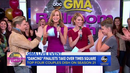 DWTS Cast Play Hollywood Trivia Game