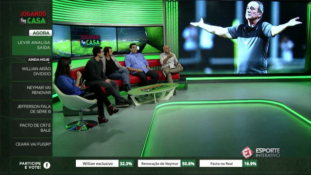 Levir fala no Jogando em Casa