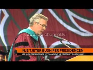 Download Video: Një tjetër Bush për Presidencën - Top Channel Albania - News - Lajme