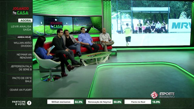 Levir revela que quer trabalhar nos EUA ou na Europa