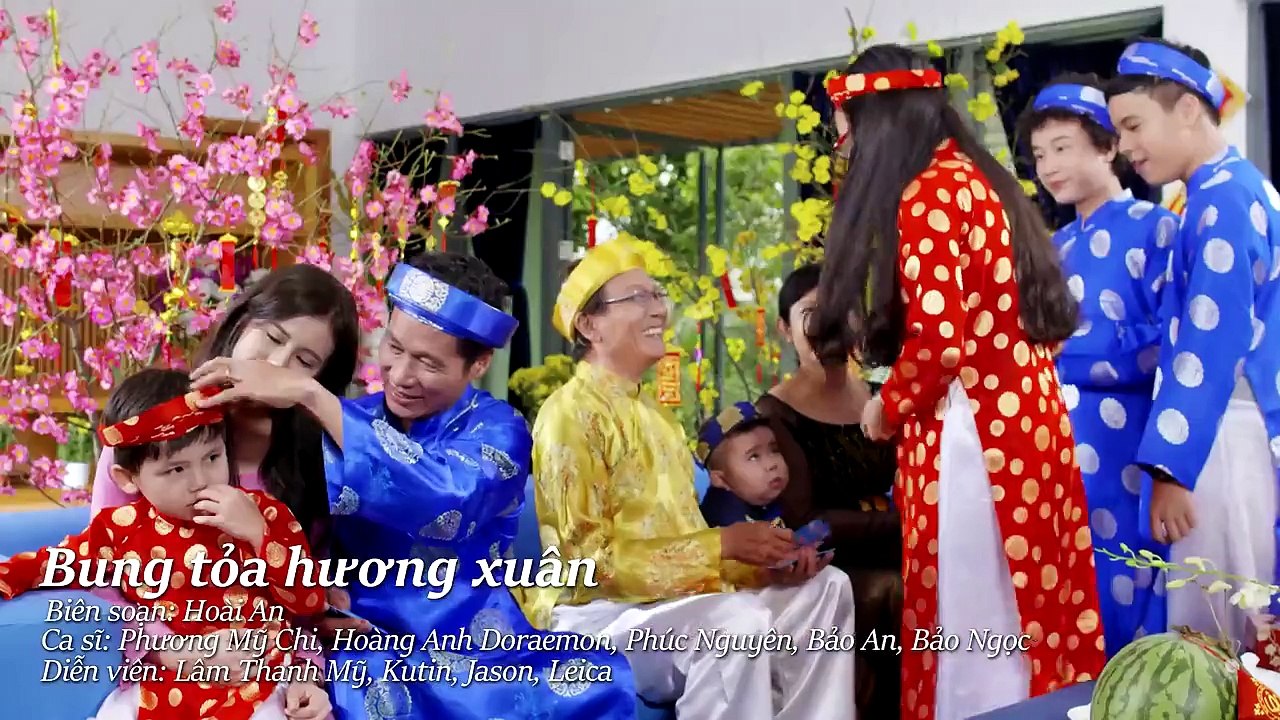 Bung Tỏa Hương Xuân Cùng 9 Giọng Ca Nhí Đáng Yêu
