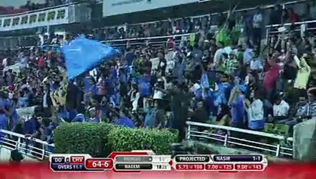Nasir Jamshed to Mendis OUT Chittagong Vikings vs Dhaka Dynamites BPL T20 2015 Match 10