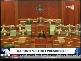 JAHJAGA FJALIM NE KUVEND,“KOSOVA,JO VATER TERRORIZMI,KRIZA KERCENOI VETE SHTETIN” LAJM