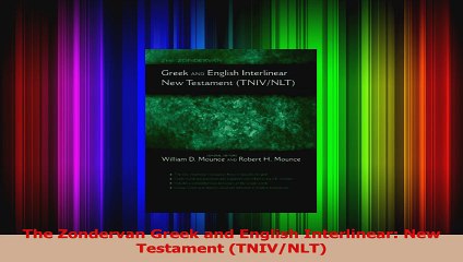 Die Zondervan Griechisch und Englisch Interlinear Neuen Testament TNIVNLT Ebook Online