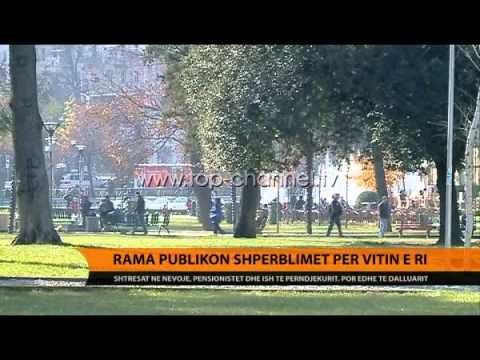 Rama publikon shpërblimet për Vitin e Ri - Top Channel Albania - News - Lajme