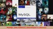 Read  MySQL 5th Edition Developers Library Ebook Free