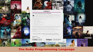 Read  The Ruby Programming Language Ebook Free