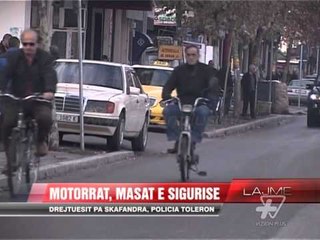 Motorrat, masat e sigurisë dhe vendosja e skafandrës - News, Lajme - Vizion Plus