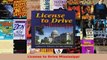 Read  License to Drive Mississippi EBooks Online