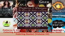 Read  Patterns  Designs To Color To Relax  Enjoy Adult Coloring Book Beautiful Patterns  Ebook Free